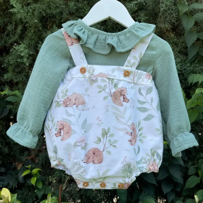 Mìa&Rose - Prendas personalizadas para tu bebé hechas con mucho mimo. 1 ranita osos 18 meses 0bdda21a03